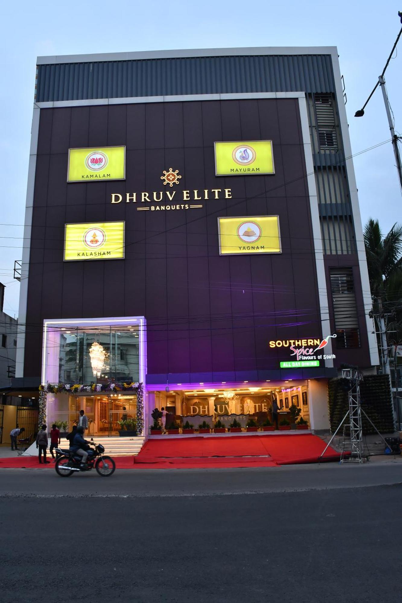فندق Dhruv Elite And Banquets حيدر أباد المظهر الخارجي الصورة